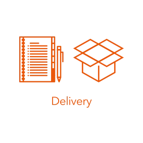 step 6 of our design process: delivery