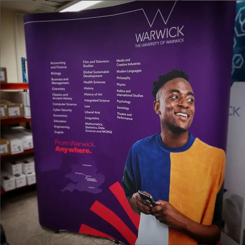 Warwick Print offers twist stand printing
