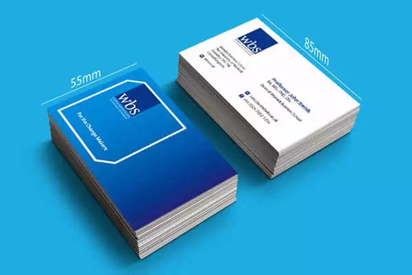 Student Business Card printing example four